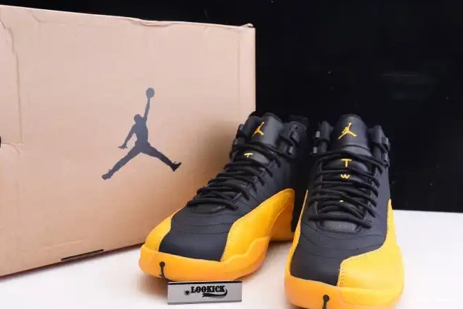 Kick Theory Retro 130690-070 Jordan Gold University Black 12 Air 0531